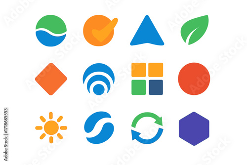 Logo Grid Layout. All logos equally spaced in a ? grid ( per row). Uniform logo size. No text. Transparent background. Isolated layout.