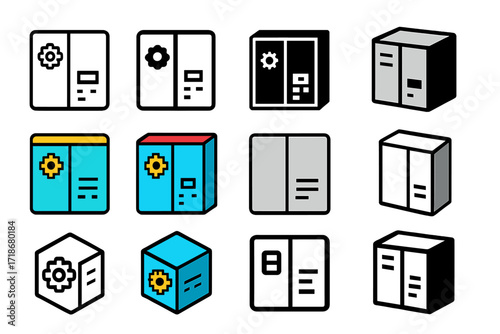 Industrial Logo Grid.