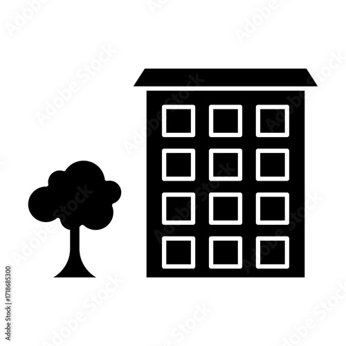 Small House black icon
