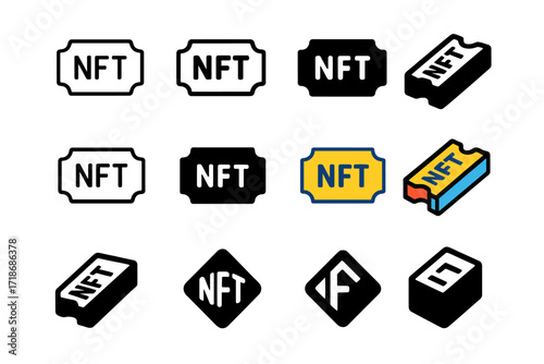 NFT Logo Variations.