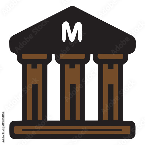 Museum Building Icon