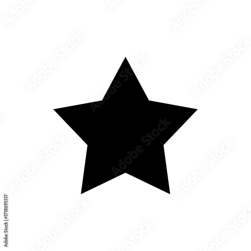Star Icon vector for web and mobile app. rating sign and symbol. favourite star icon