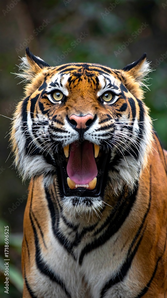 Fototapeta premium Tiger portrait close-up