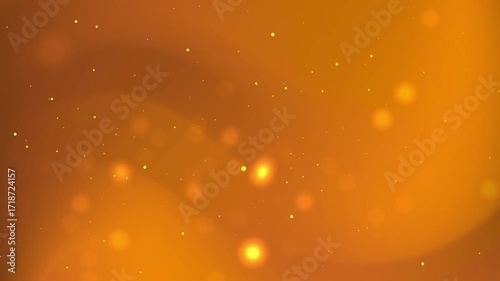 gold gradient background with yellow bokeh lights suitable for autumn designs, fall celebrations, seasonal graphics, cozy vibes.
