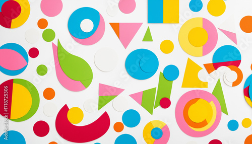 colorful dynamic shapes on ...