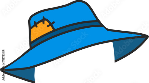 face swap template scarecrow hat svg illustration