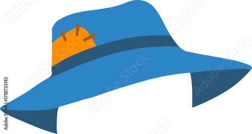 face swap template scarecrow hat svg illustration