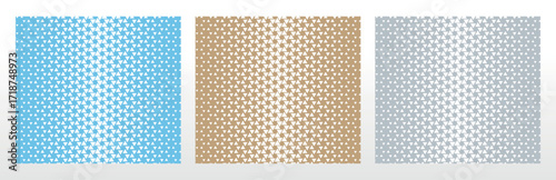 Abstract geometric pattern. Seamless vector background. Colored halftone. Graphic modern pattern. Simple lattice graphic design