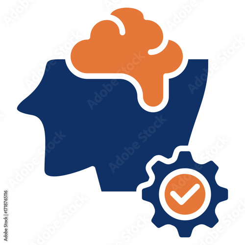 Rational solid color icon