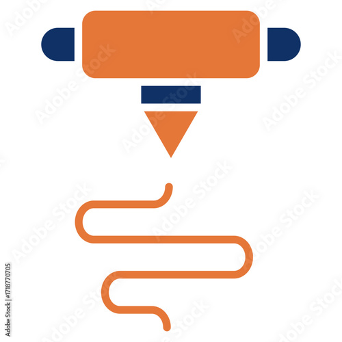 Additive solid color icon