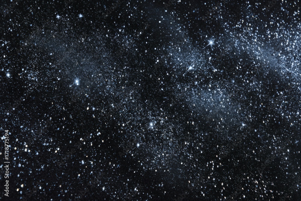 Obraz premium Abstract background with black glitter texture