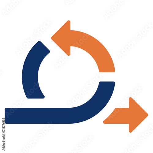 Agile solid color icon