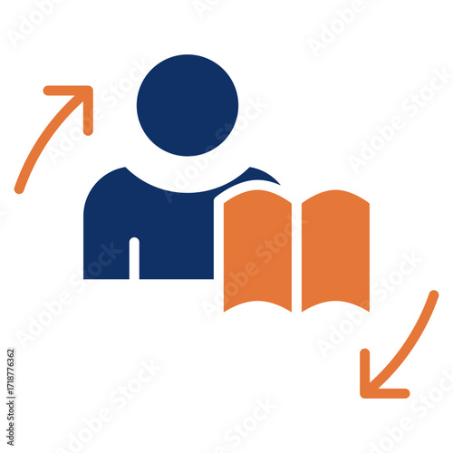 Methodology solid color icon