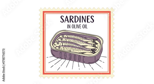 Delicious sardines in olive oil, showcasing seafood canned delicacy for healthy eating lifestyle choices and culinary inspiration, a pantry staple
