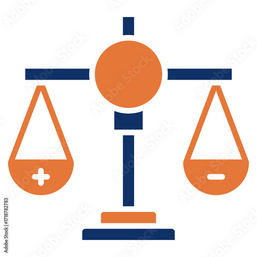 Ethics solid color icon