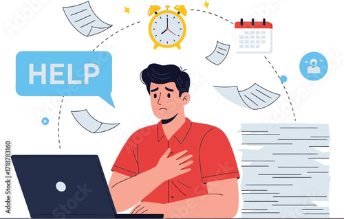 Feeling overwhelmed stressed and needing help at work now