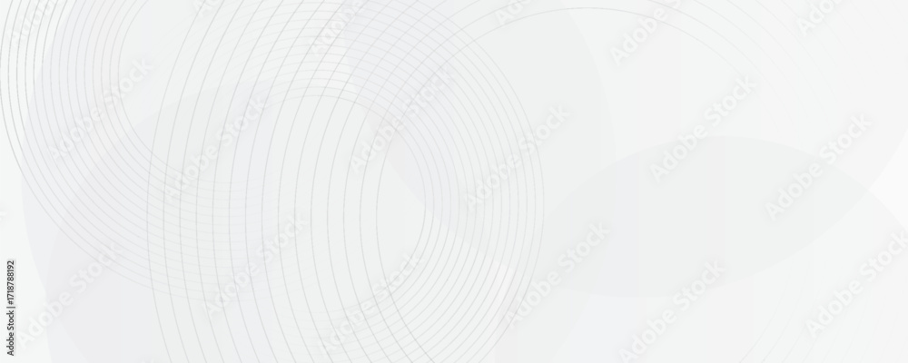 Fototapeta premium White geometric abstract background overlap layer on bright space with lines effect decoration. vector illustration