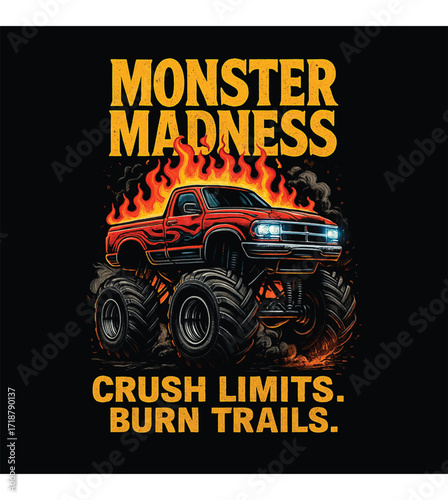 fire car t shirt design