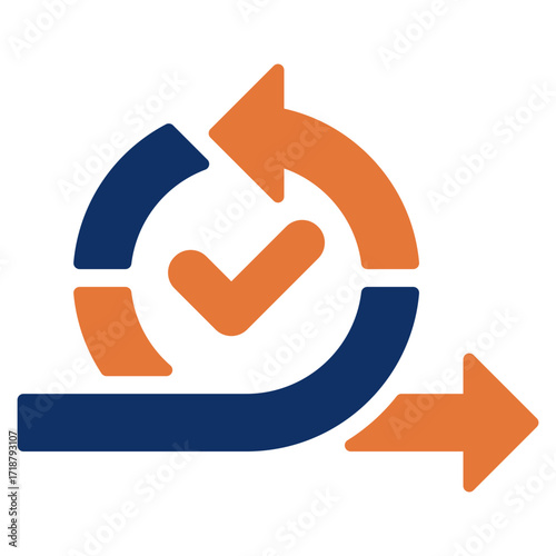 Agile solid color icon