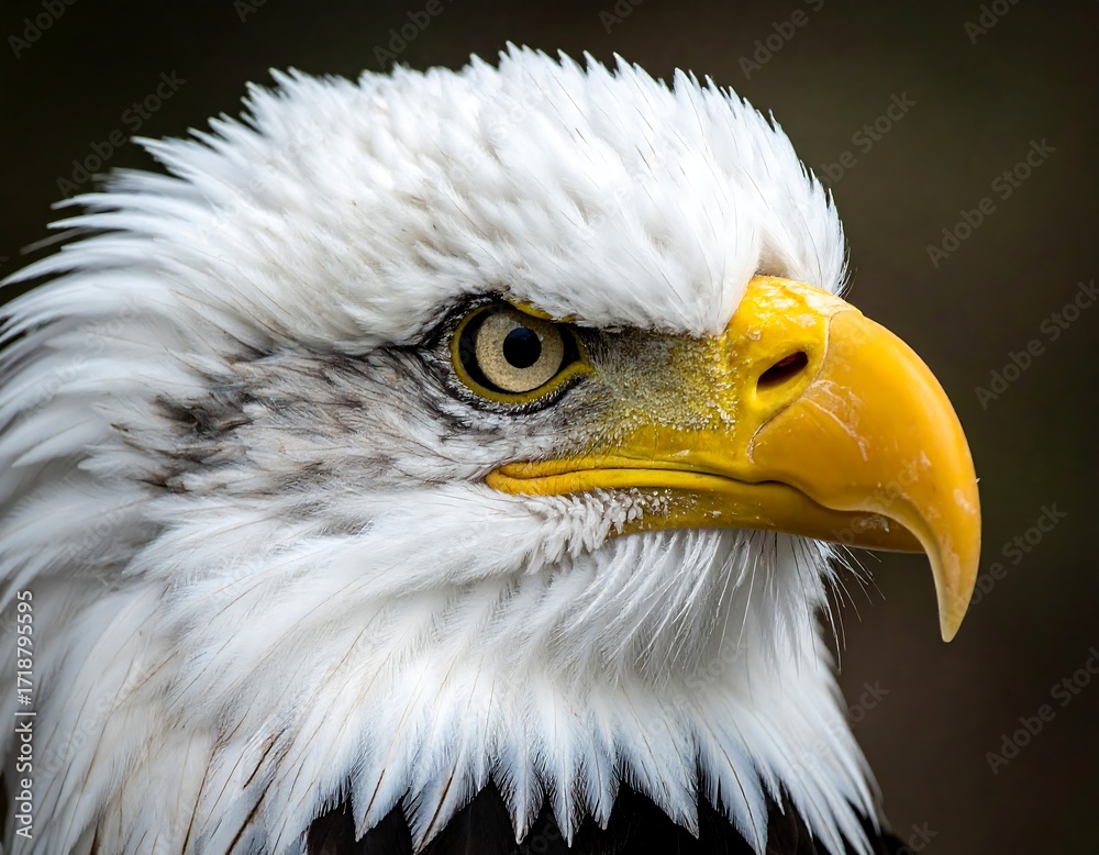 Obraz premium Close-up portrait of an eagle (1)