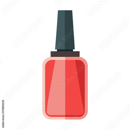 Elegant Nail Polish Icon Vector | AI Graphics Design File for Beauty and Fashion