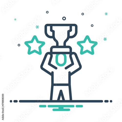 Mix icon for unparalleled success