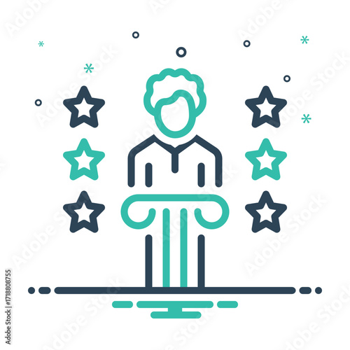 Mix icon for outstanding performance