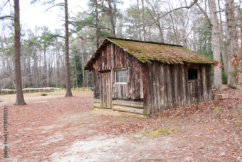 Log Cabin at Petersburg National Battlefield Park