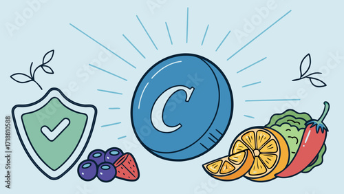Vitamin c for immunity and health