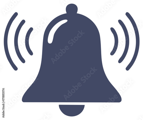 Ringing Bell Icon Symbolic of Notifications Reminders or Alerts Signaling Urgent Attention a Message Notification or Action Required