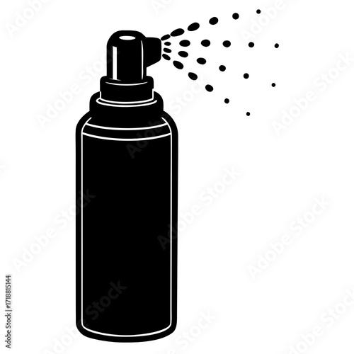 Air Freshener Spray Vector | Printable Fragrance Design Graphic