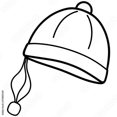 Cute Baby Hat Vector | Printable Kids Hat Design