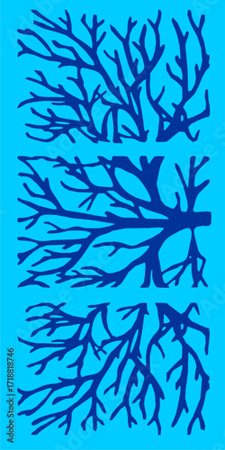 A blue background with the words the word on it