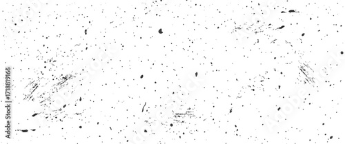 Speckled gritty background. Seamless grunge speckle texture. Splattered particles, splashes, drops wallpaper. Vector illustration.