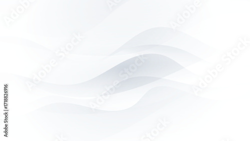 white background with abstract wavy lines 