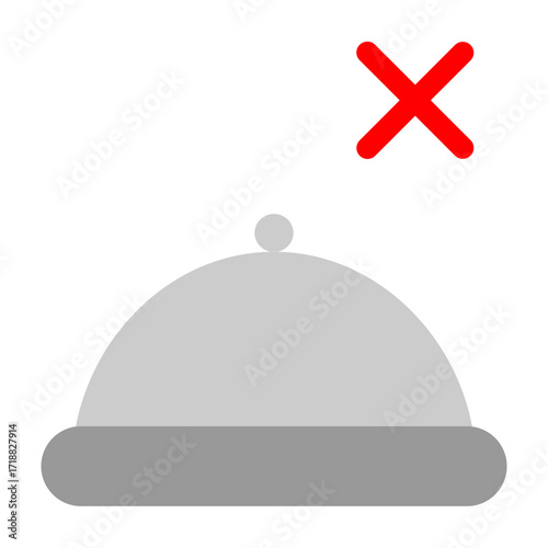Order Cancel Vector Flat Icon Design