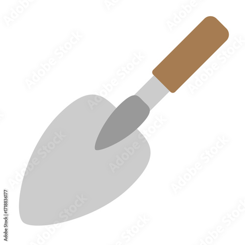 Trowel Vector Flat Icon Design