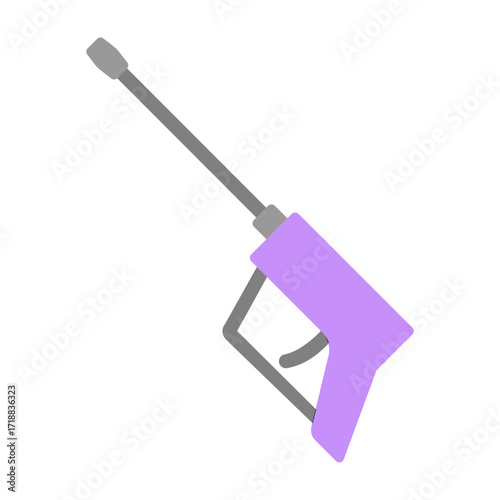 Spray Gun Vector Flat Icon Design