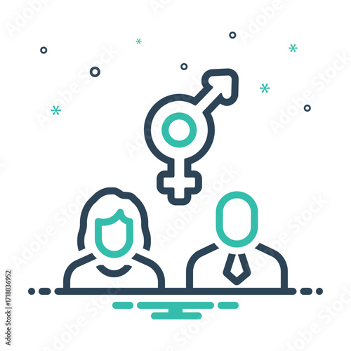 Mix icon for gender