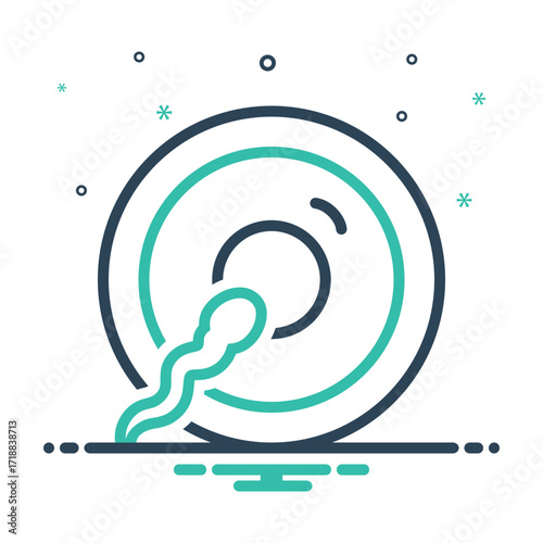 Mix icon for egg cell