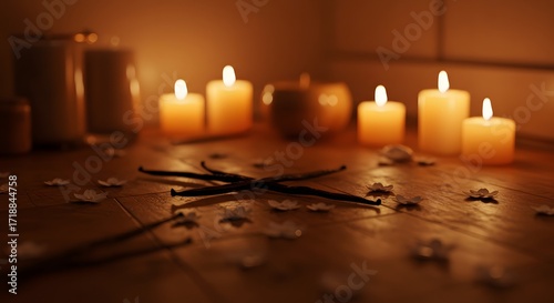 Cozy Ambiance Candles and Vanilla Beans