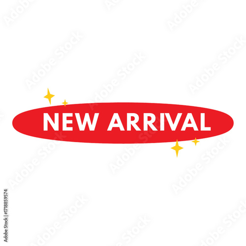 New arrival poster banner announcement banner design useful for your projects button.eps