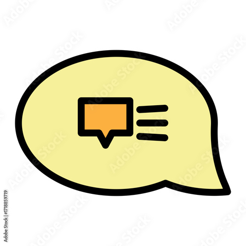 Persuasion Vector Filled Icon Design