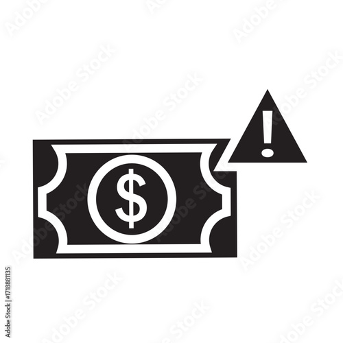 emergency fund glyph icon 