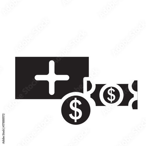 emergency fund glyph icon