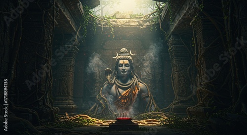 Spiritual Representation of Lord Shiva