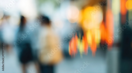 Wallpaper Mural Blurred Background with Abstract Colorful Light Patterns at Market Torontodigital.ca