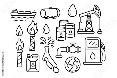 Video game tournament doodle concept, cartoon vector illustration with transparent background, ordered set of gaming icons, playful hand-drawn style, esports and competition theme