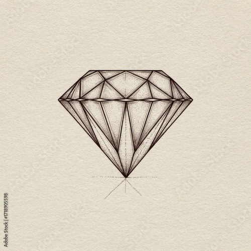 Diamond geometric design