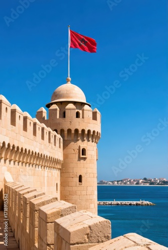 Exploring historic fortifications of morocco's coastal castles stunning ocean views and architectural wonders